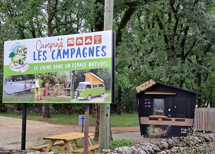 캠프장 Les Campagnes 로카마두르